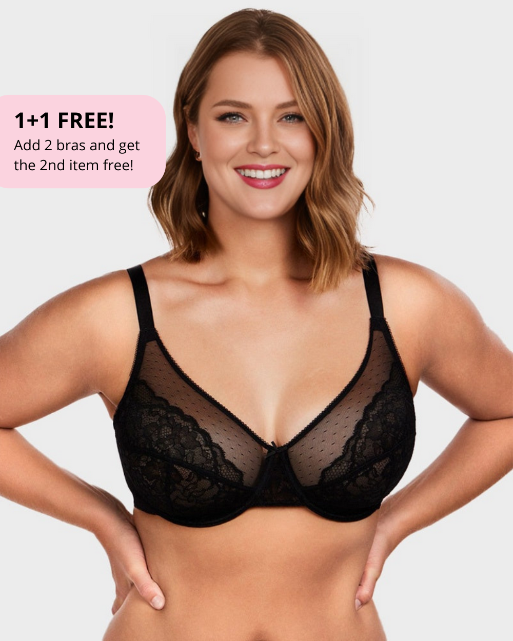 Breast Minimizer Bra - Enchante (tej)