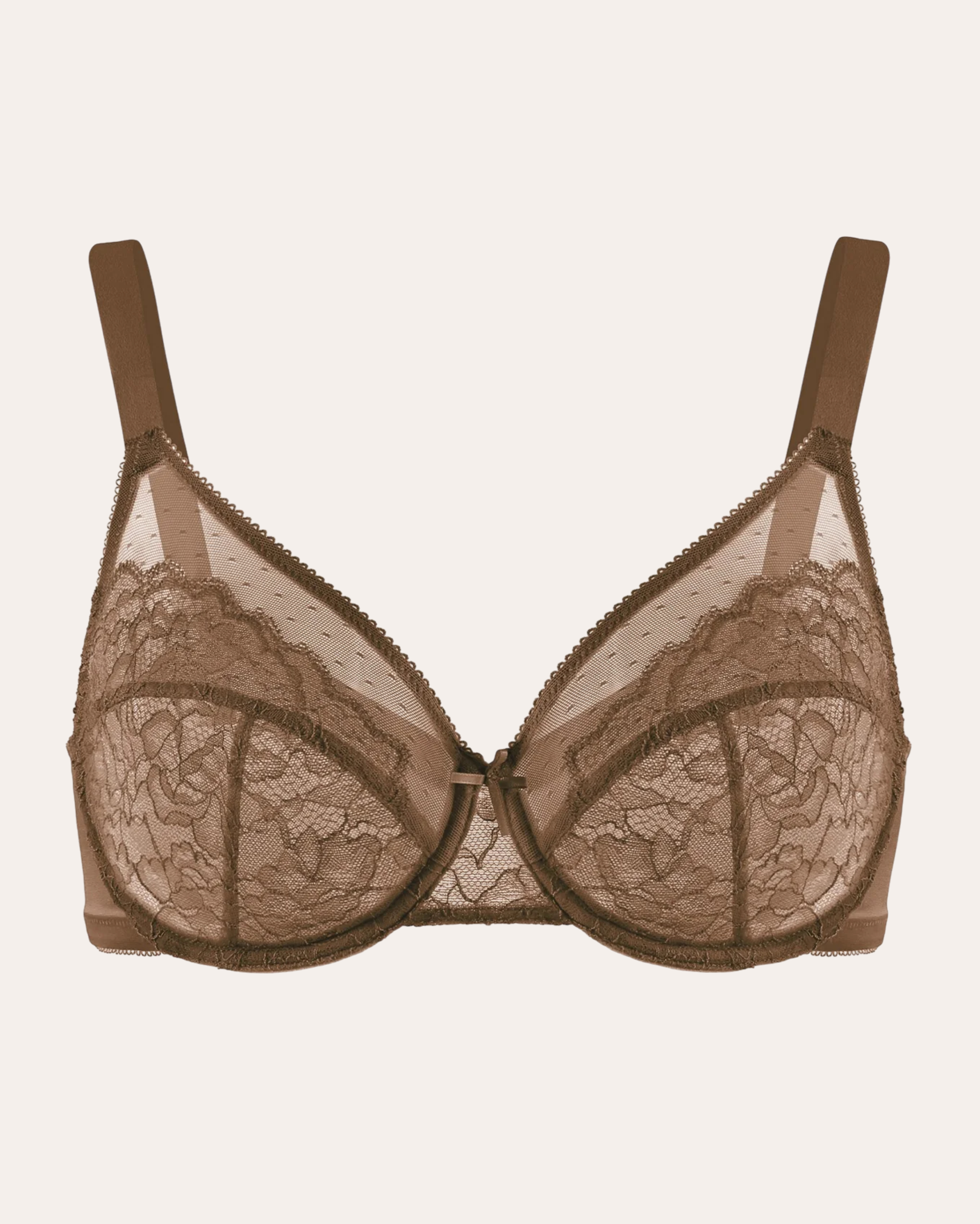 Coffee Breast Minimizer Bra - Enchante