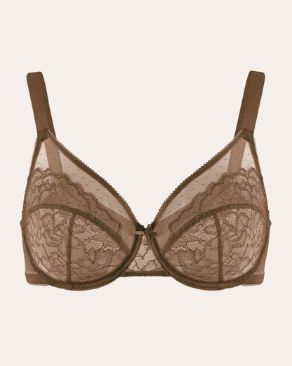 Coffee Breast Minimizer Bra - Enchant