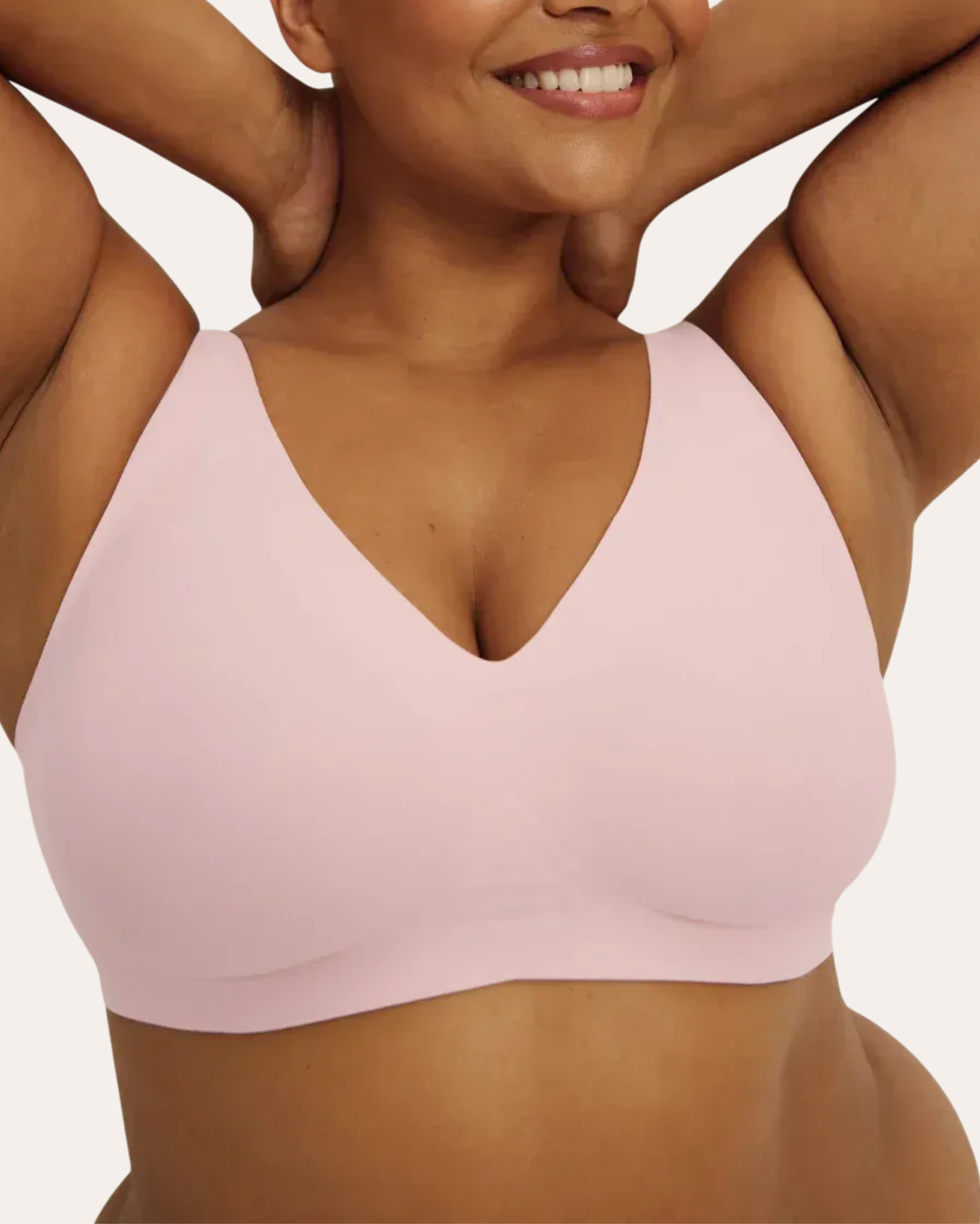 Full Support Soft V-Neck Bra